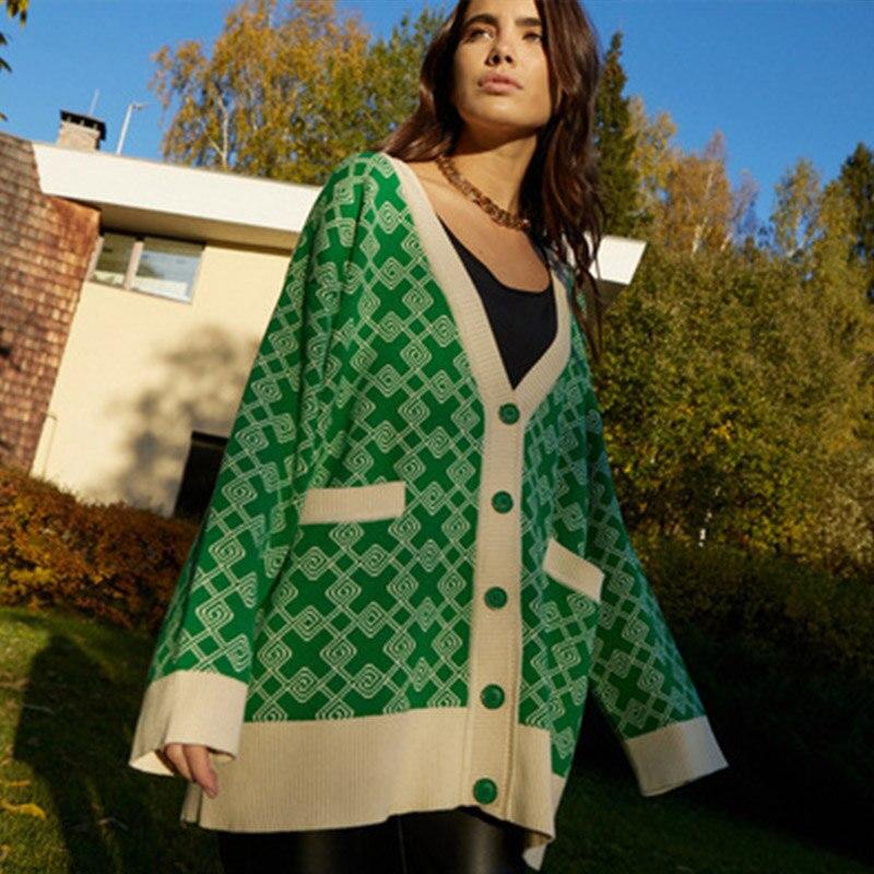 oversized flower cardigan