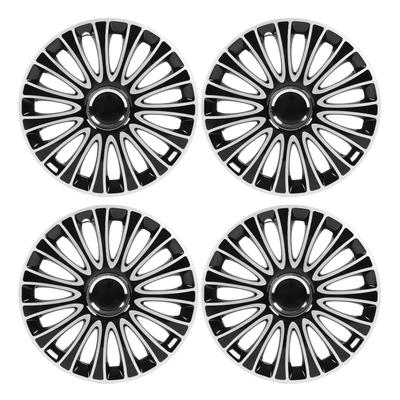 4 Pcs 16 Inch Automobile Hubcap Wheel Hub Full Rim Protector Cover Trim Replacement for Seat Leon