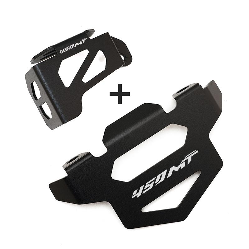 For CFMOTO MOTO CF 450MT 450 MT MT450 Accessories Motorcycle Front Brake Caliper Guard Rear Brake Fluid Reservoir Cover Guard