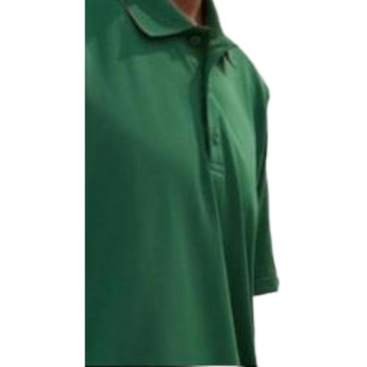 UNIQLO Color Block Casual Short Sleeve Polo Shirt Men tops Green 465862-55