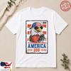 Youth Eagle Patriot Shirt America 250 Independence Day Graphic Tee Unisex T-Shirt