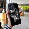 Luxury Case For Iphone 16 Pro Max SGlowing Flowers Phone Case For IPhone 16 Plus 15 14 13 12 11 17 Air Soft Black Back Cover