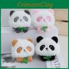 Cartoon Cute Panda Plush Toy Keychain Fashion Couple Bag Hanging Ornaments