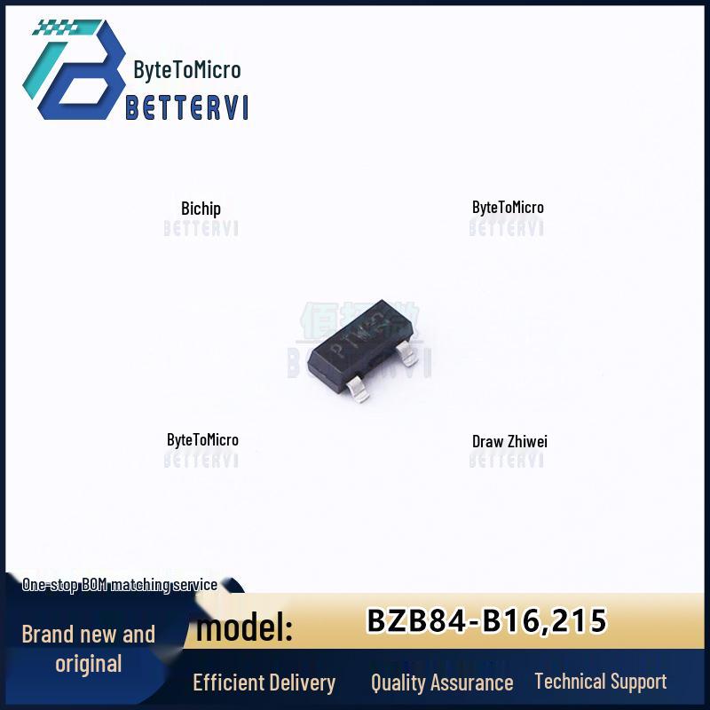

Authentic BZB84-B16,215 SOT-23 Zener Diode Pair with Common Anode