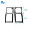 Real Soft Carbon Fiber Sticker For Chrysler 300 300C 2005 2006 2007 2008 2009 2010 Car Air Outlet Vent Interior Accessories.
