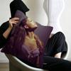 Pop Singer AAriana GGrande Maple Design Cushion Cover Happy Autumn Harvest decor Holiday Decorati Pillow Cover
