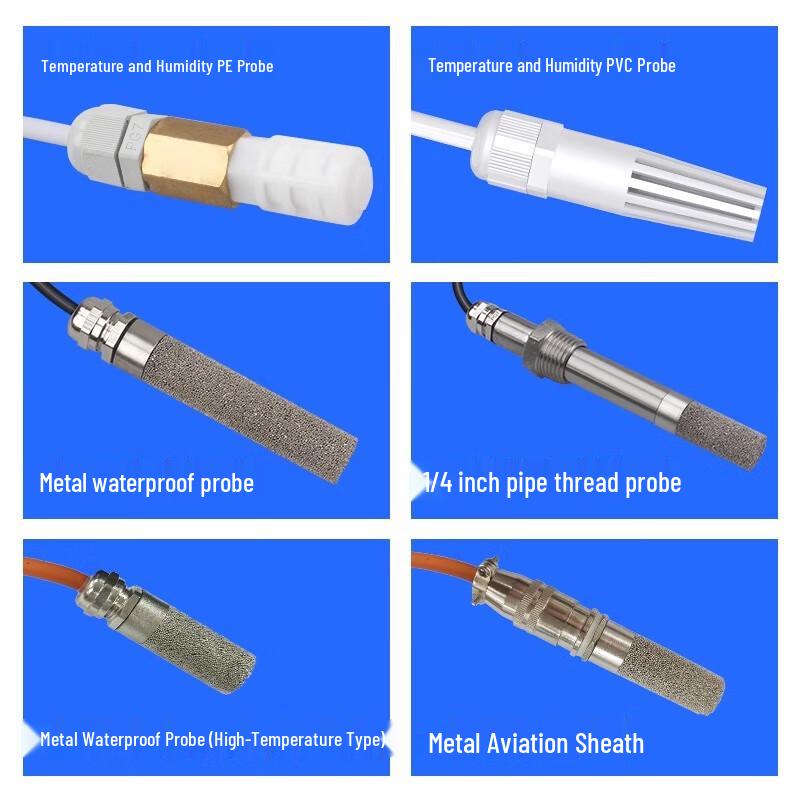 Jianda Renke Industrial RS485 Temperature & Humidity Sensor with PE Probe