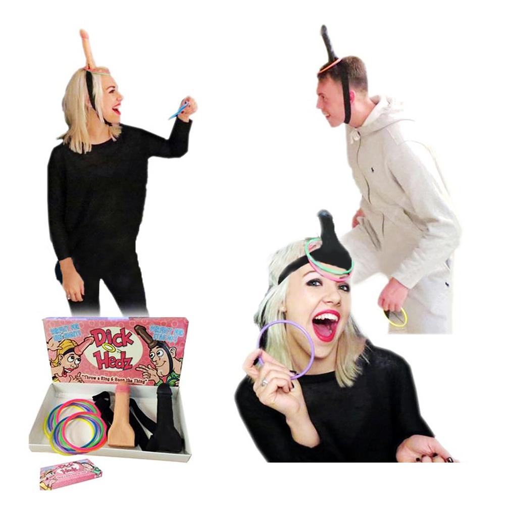 2 Set Junggesellinnenparty Gastgeschenk Ausgehen Hen Ringwurfspiele Neuheit Spielzeug Zubehör