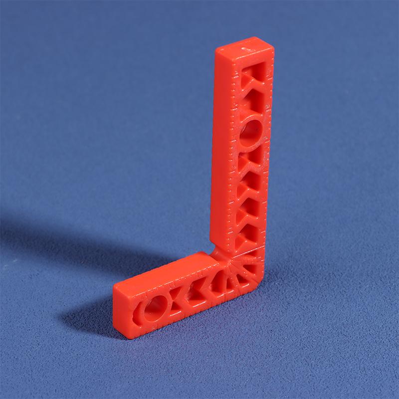 4Pcs 3In 90 Degree Right Angle Positioning Ruler L Fixing Clamp Woodworking Holder Marking Ruler Tools Auxiliary Locator