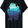 Timeless Mountain, Nature Trees and Forest T-Shirt(10)