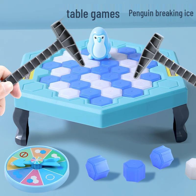 Icebreaker Penguin Rescue Game: Educational, Concentration and Strategy Toy for Boys and Girls