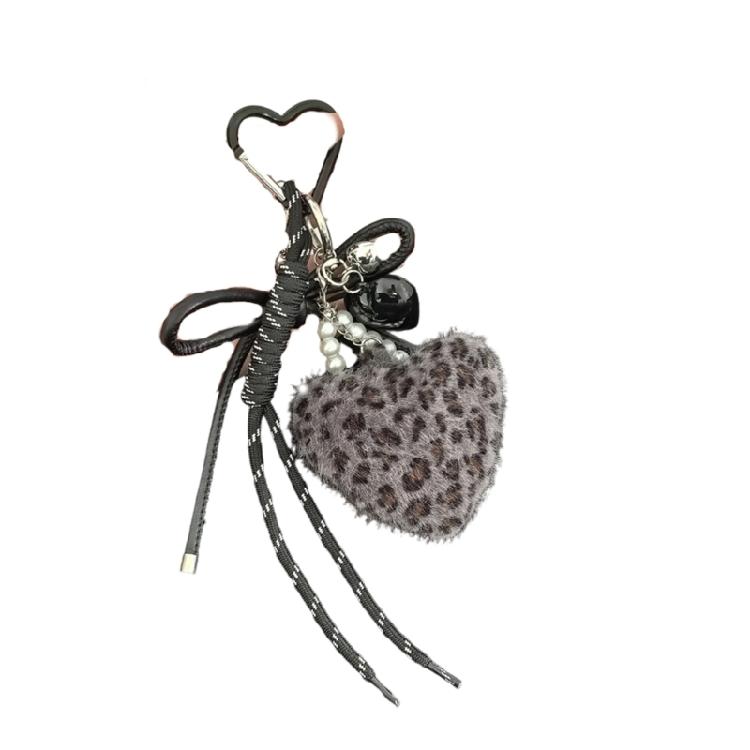Heart Braided Keychain Bag Charms Purse Handbag Bag Accessories Backpack Pendant Charm Car Keychain Hanging Ornaments