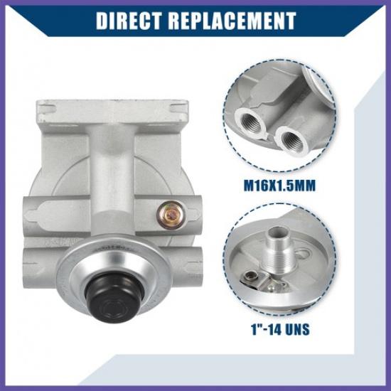Fuel Filter Remote Mounting Base With Screws Set For Car Vehicle