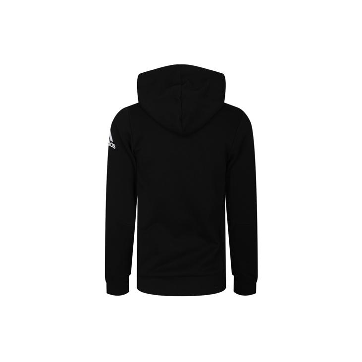 adidas Essentials Jednobarevná mikina s plným zipem Pánská mikina Černá EB5272