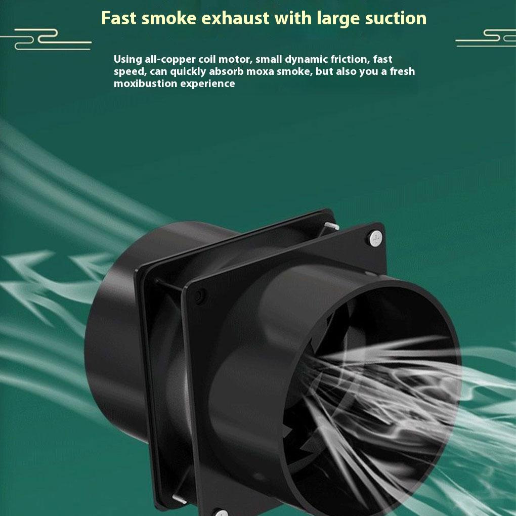 Hochgeschwindigkeits-Abluftventilator mit 1 m Rohr - Langlebiger Lüfter für Haus, Badezimmer, Garage, Arbeitsplatz