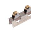 Roulettes à Roue en Acier Inoxydable pour Porte Coulissante 8mm/10mm Roulettes pour Porte en Verre de Salle de Bain Vitrines de Magasin