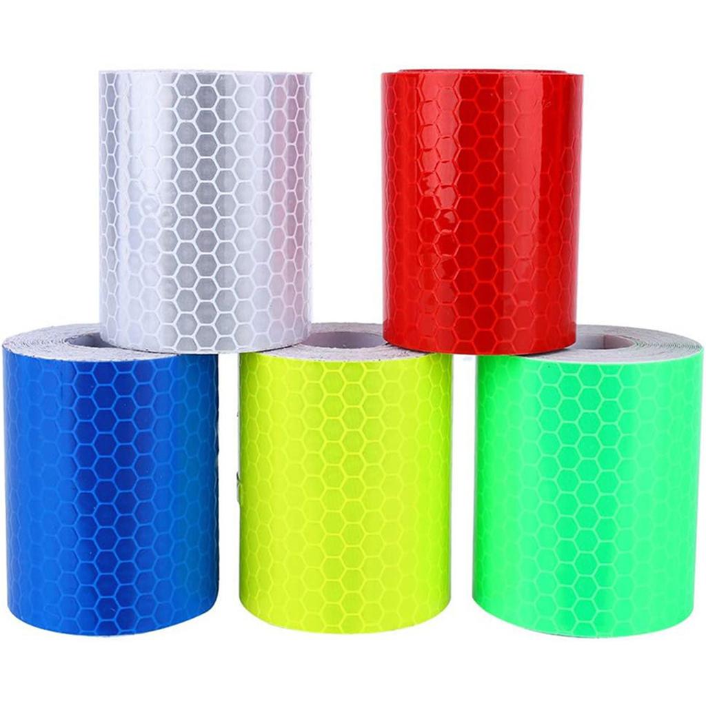 Bicycles Wheel Frame Reflectors Sticker Safety Reflective Decals Warning Tape Adhesive Watertight Reflective Sticker