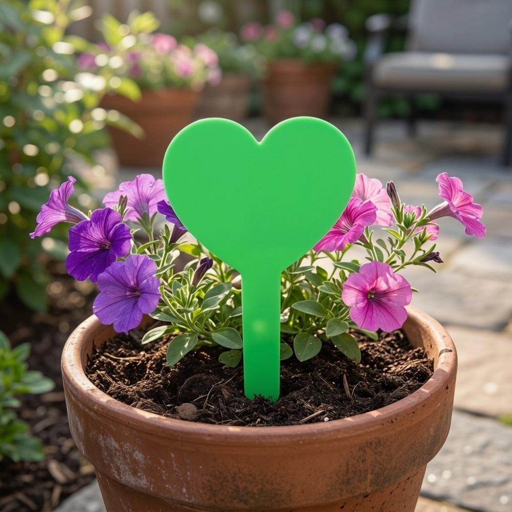 

200PCS Waterproof Plant Labels Plastic Garden Markers Plant Identification Tags Nursery Plants зелений