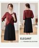 Mom's Elegant Summer Dress - 2026 New Style for Middle-aged & Elderly Women, Short-sleeved & Lightweight Skirt