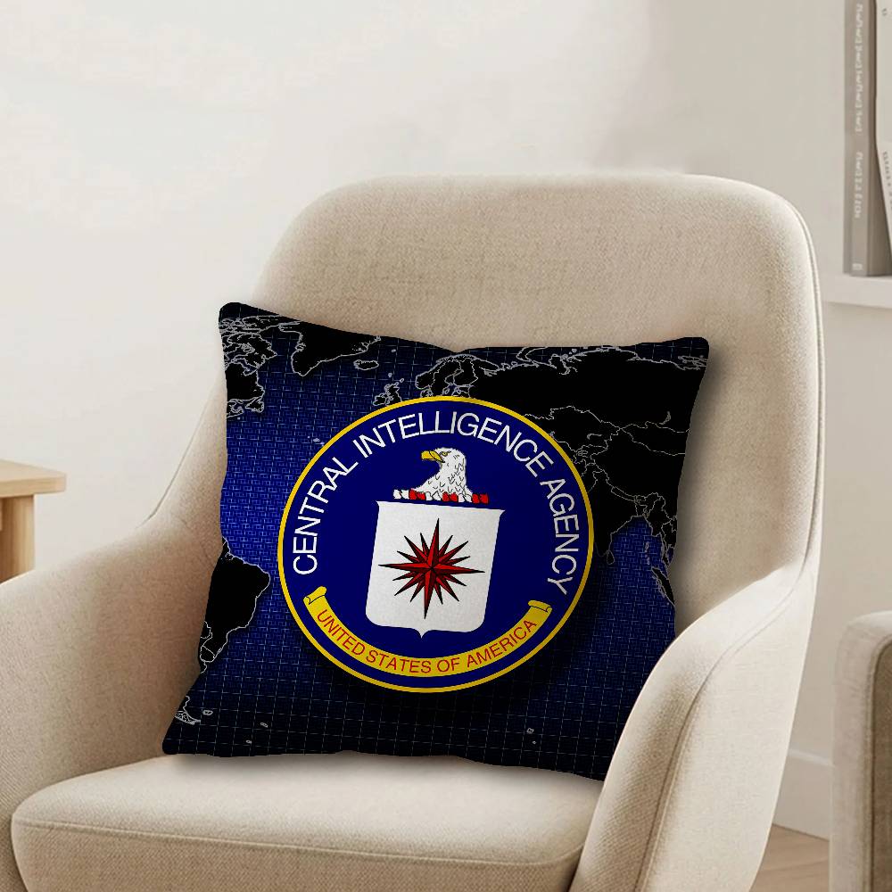CIAs logo Personalized Pillow Cover Kids Bedroom Wild Party Decor Pillowcase kid Birthday shower Gift