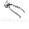 Manual Garlic Press Alloy Garlic Mincer with Ergonomic Handle Rustproof Garlic Crusher for Kitchen Restaurant