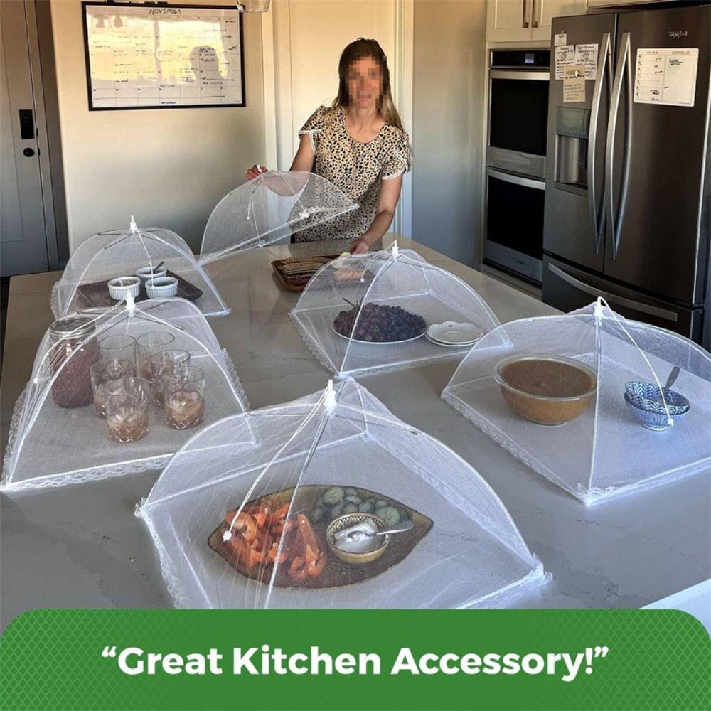 Foldable Food Cover Prevent Flies Insect Cover New Vegetables Hood  For Home