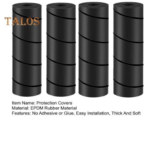 4 Pcs Anti-collision Bed Frame Toe Protectors Table Leg Cushion Hard Furniture Legs Guards Thread Design No Adhesive or Glue Easy Installation Chair