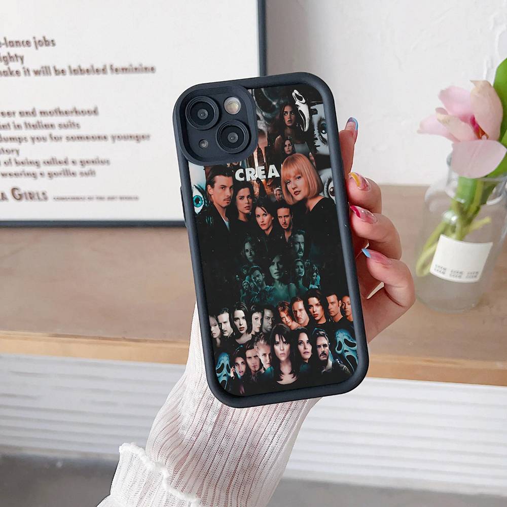 Horor S-scream Dead TPU Phone Cover For Iphone 17 16 15 14 13 12 11 Pro Max Plus Case Cover
