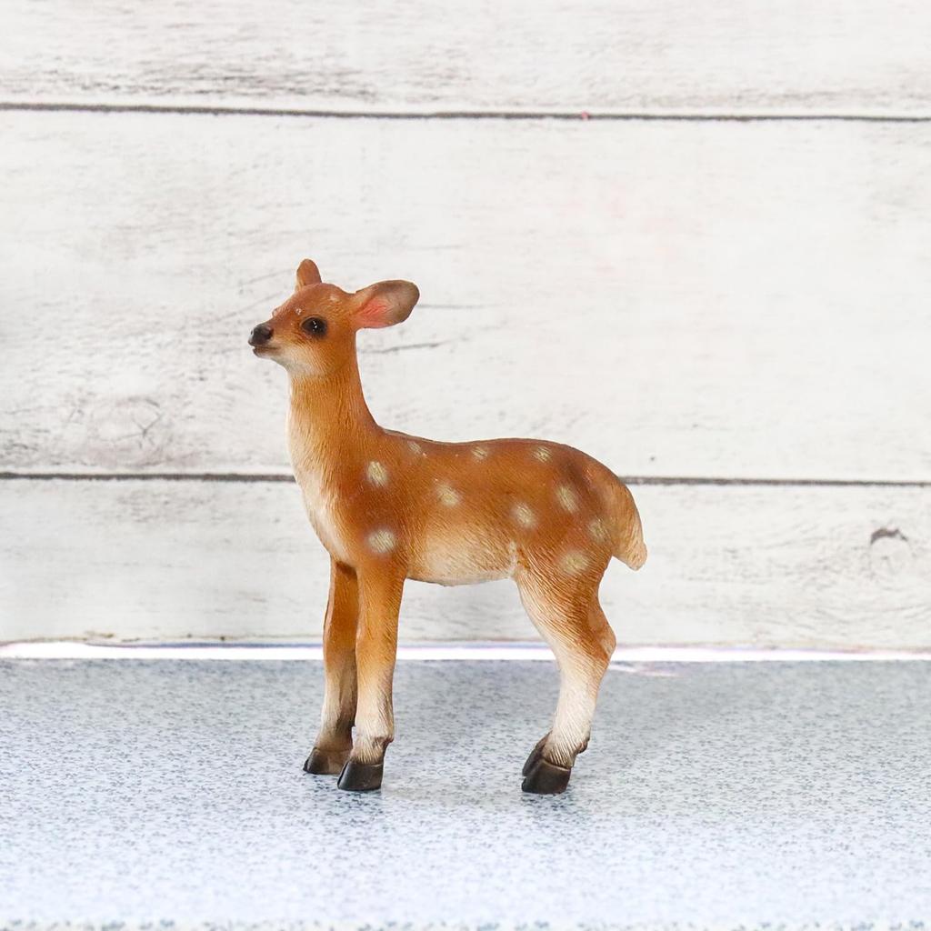 Castle Enterprise Standing Fawn (Small), 10cm Long, Set of 10 Figurines, for Commercial Use