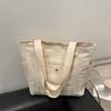 Neuer Stil Einfache Canvas-Tasche Damen-Handtasche Umhängetasche Studenten All-Match-Handtasche Pendler Große Kapazität Schminktasche Mehrere Taschen