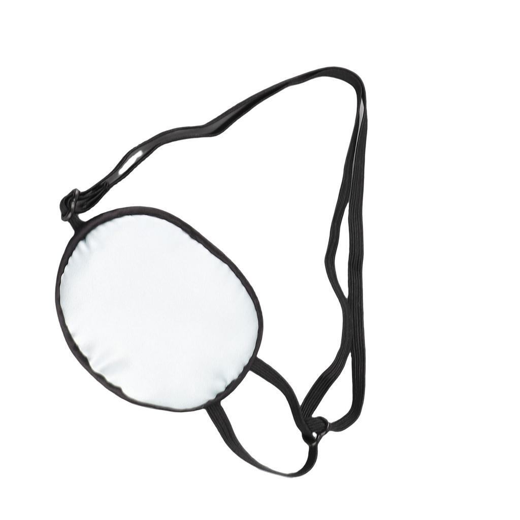 Eye Patch Silk Cotton Elastic Strap Full Cover Light Blocking Eye Cover Pad for Adults