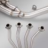 GSXR1000 Stainless Steel Front Exhaust Pipe (2017-2024)