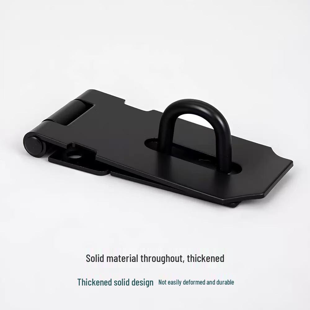 Heavy-Duty Stainless Steel Padlock Hasp for Anti-Theft Security