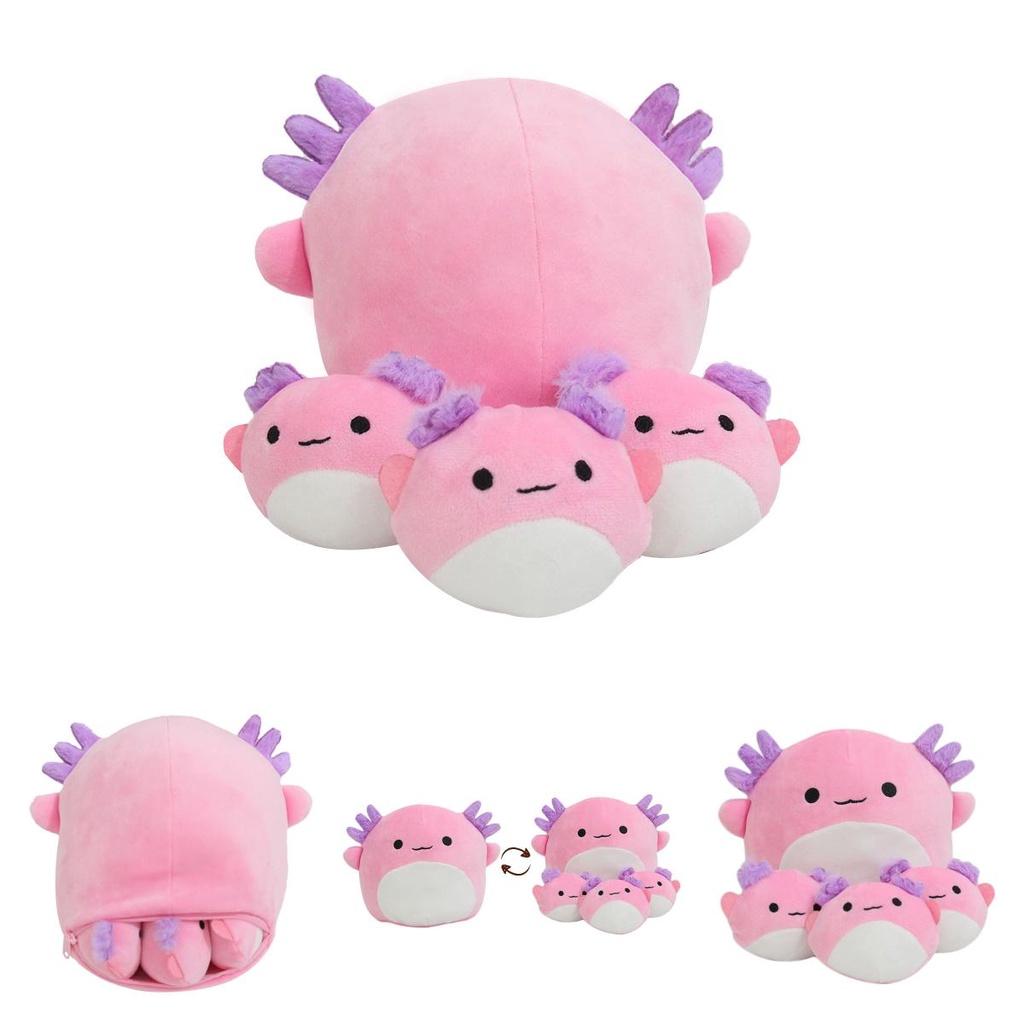 Super Soft Squishmallow Axolotl Plush Toys Stuffed Animal Doll Kids Xmas Birthday Gift