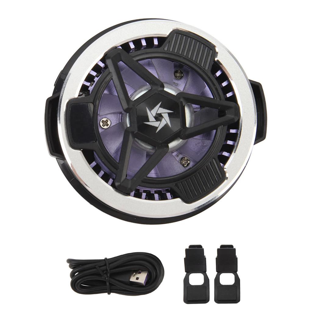 Phone Cooler with Magnetic Back Clip Semiconductor Cooling Wireless Quick Charging Digital Display Mobile Phone Cooling