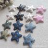 5cm Denim Star-Shaped DIY Badge Holder Decor F360.
