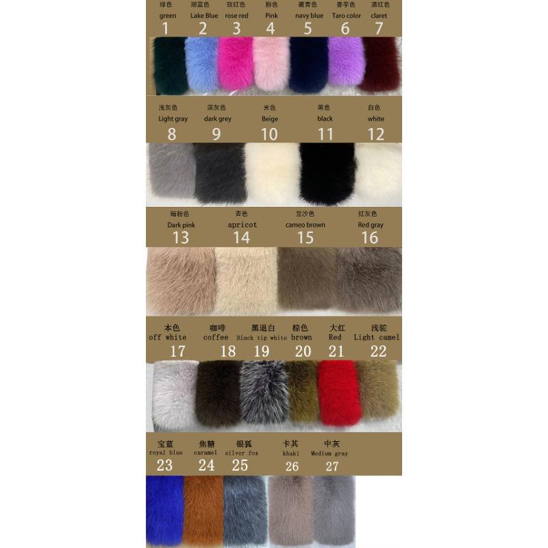 Coat Imitation Fox Hair Women's Clothing Autumn and Winter Imitation Coat Suit Collar