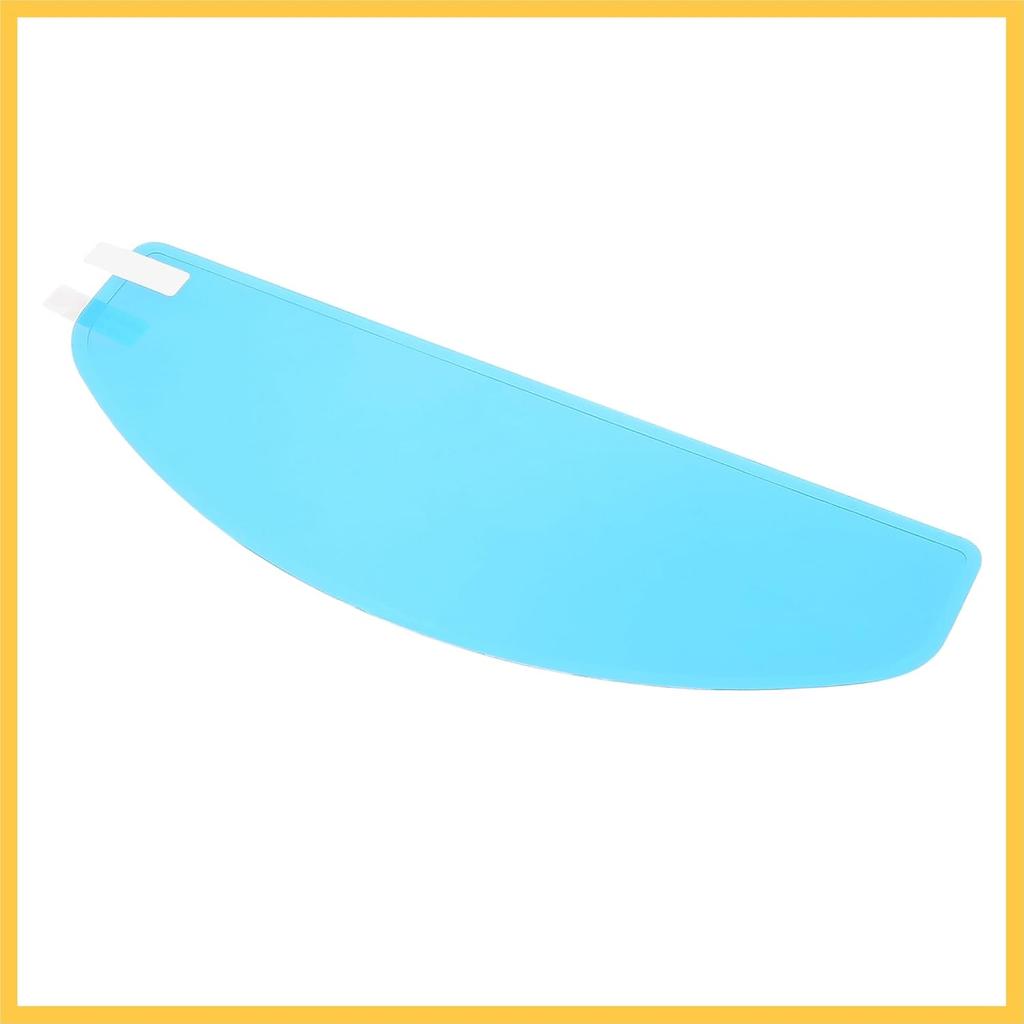 9.65" x 3.46" Rain Proof Film for Motorcycle Helmet Universal Anti Rain Shield Film Lens Sticker Durable Nano Coating Sticker Film Helmet Accessory