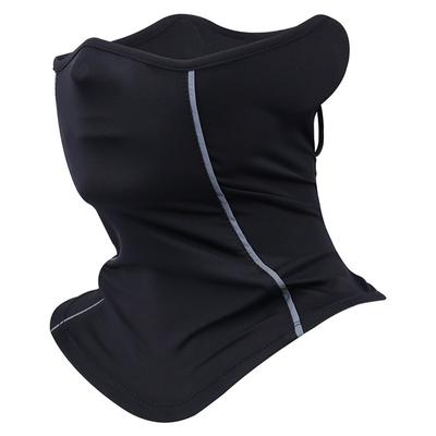 Máscara Facial Media Reflectante para Montar de Noche Verano Seda de Hielo Protector Solar a Prueba de Polvo Cuello Bufanda Deportiva Pañuelo Hombres Mujeres