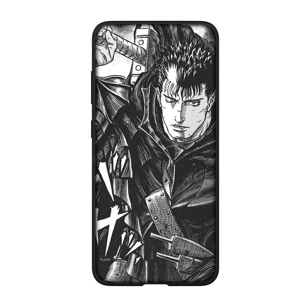 for iPhone 17 16 15 Xiaomi Poco F7 F8 X7 X6 F5 C85 C75 C71 M8 Redmi Note 14 13 12 11 Pro Max 14C 13C 15C A3 A4 Phone Case Berserk Guts Wallpaper Cover