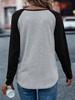 Graphic Trendy Love Heart Print Casual Long Sleeve T-shirt Women Gothic Top Tee Comfortable T Shirt Winter Autumn Clothes