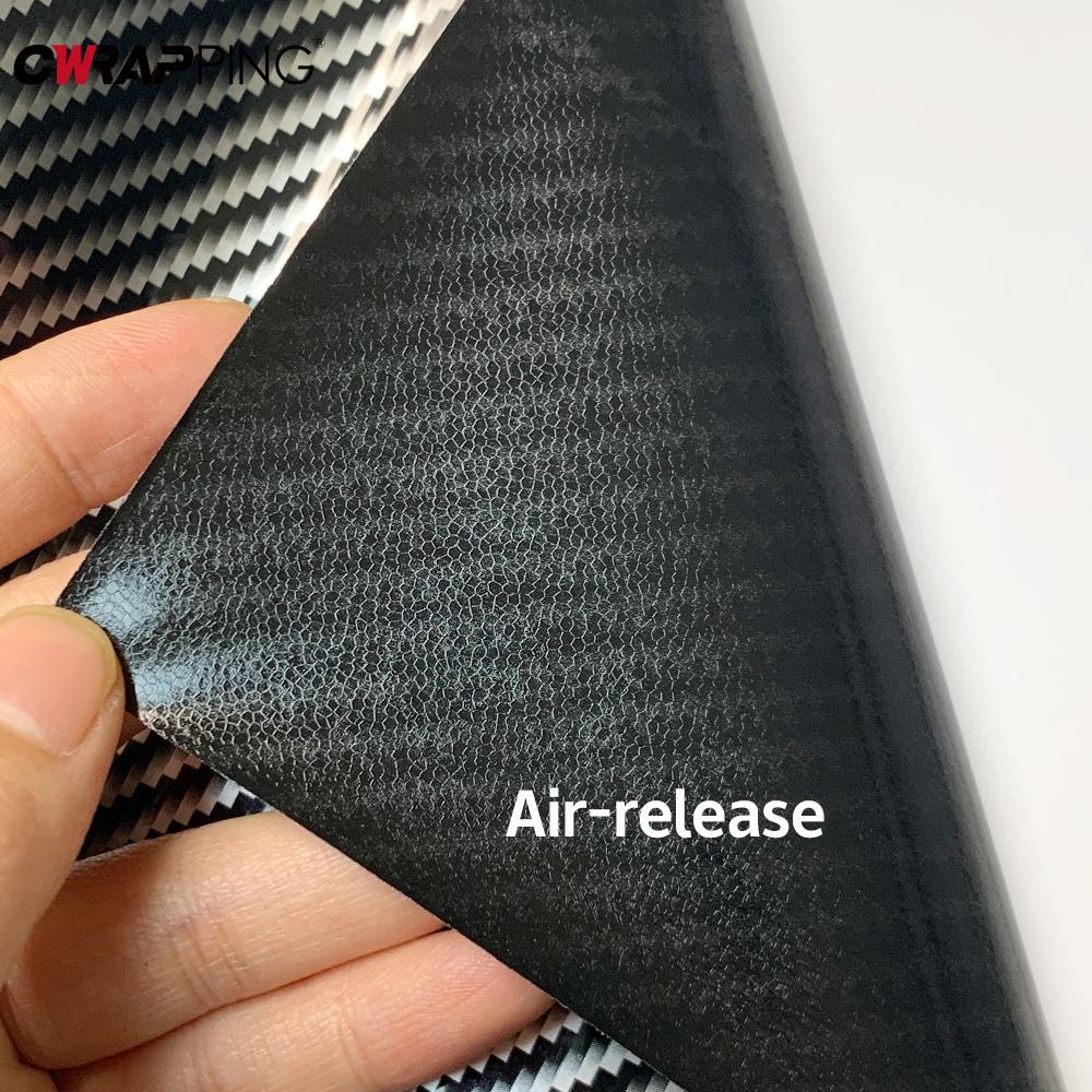 Wrapping Sheet Car Adhesive Film 150cm 2D Carbon Fiber Car Sticker Vinyl Waterproof Customized Stickers Personalized Custom Wrap