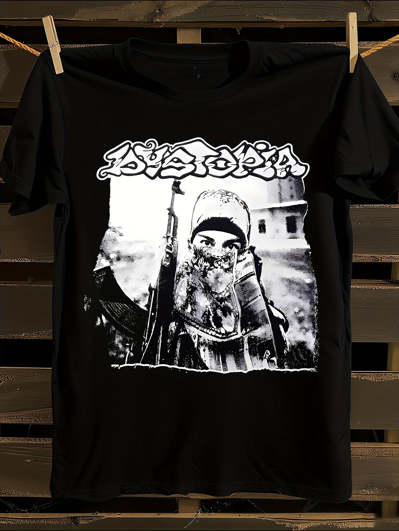 Dystopia Hardcore Crust Punk Tshirt XXXL