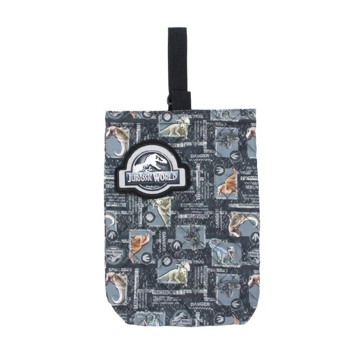 

Takanami Create Стеганый чехол для обуви, Мир Юрского периода, Черный [130560] Идеально подходит для детского сада, школы и внеклассных занятий