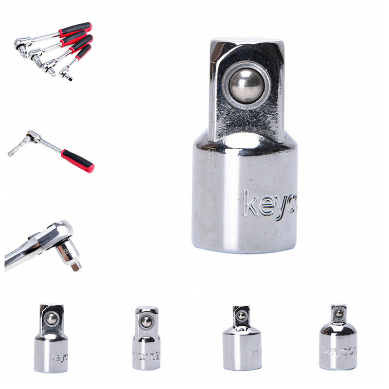 Ball Lock Ratchet Socket Adapter Reducer Converter Set Tool Kit 1/4" 3/8" 1/2"