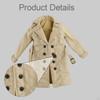 1/12 Scale Coats Costume Compatible Multifunctional Toy Dress up for 6 inch Fashion Portable Stylish