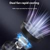 Enhances Cooling Dock with Double Fan System Multifunctional Wall Mountable Stable Brackets Game Spare Part for switch2