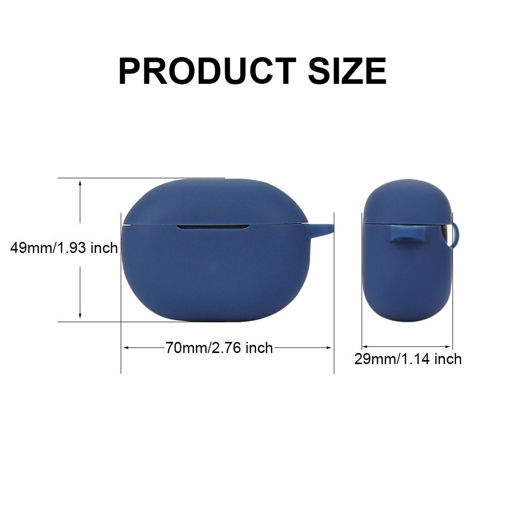 Dustproof Bluetooth Earphone Case Anti-drop Charging Box Sleeve for SoundPEATS-MiNi Pro HS Portable