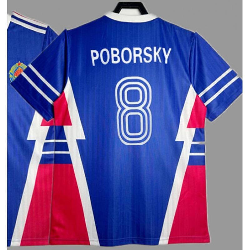 1990 Yugoslav Retro Jersey Football Jersey Classic Stojkovic SUKER Home and Away Jersey