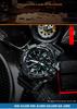 Watch Accessories Strap Replacement for Casio GW-A1100 G-1400 GW-4000 GA-1000 Wrist Band Plastic Steel Safety Buckle Bracelet